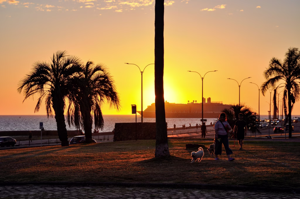 Rambla en Uruguay